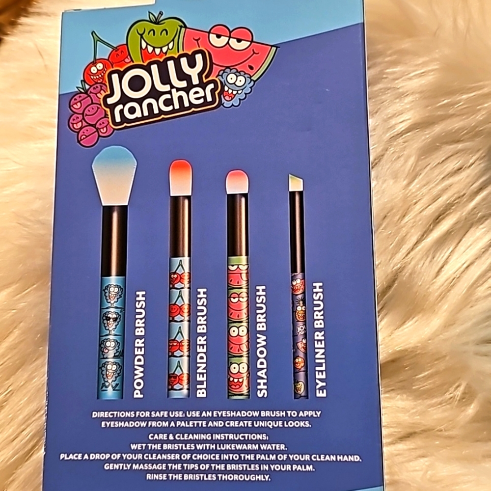 SOLD SOLD SOLD NIB Jolly Rancher Bundle Makeup Brushes and Nail ๐
Kit - Picture 9 of 12